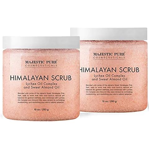 MAJESTIC PURE Himalayan Pink Salt Scrub Cover