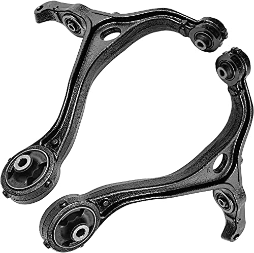 Image of Detroit Axle - Front End 8pc Suspension Kit for 2003-2007 Honda Accord, 2004-2008 Acura TSX, 2 Lower Control Arms 2 Ball Joints 2 Outer Tie Rods 2 Sway Bar Links Replacement