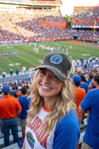 Gorra Trucker C5 Sports con Logo Universitario Florida Gators miniatura 5