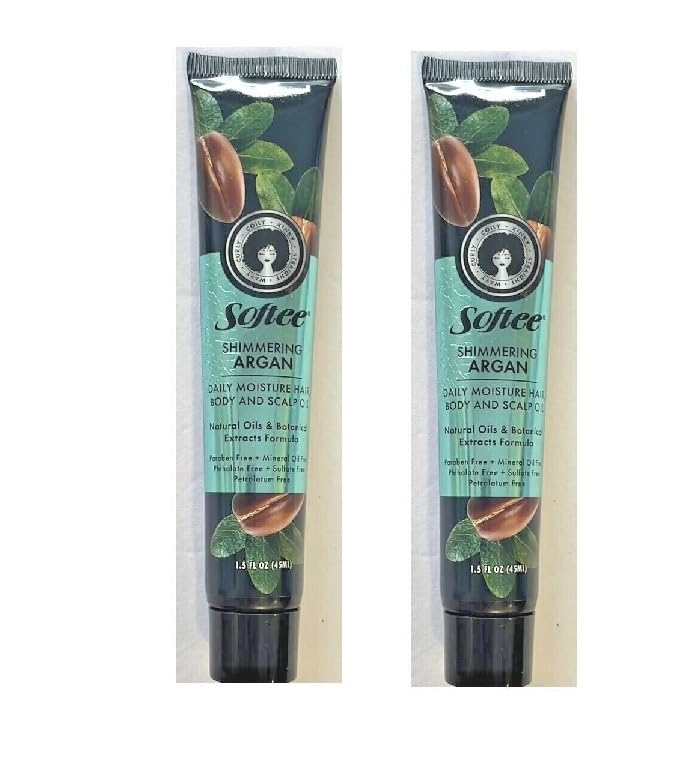 Daily Moisture Aceite de argán brillante para cabello, cuerpo y cuero cabelludo - 1.5 fl oz