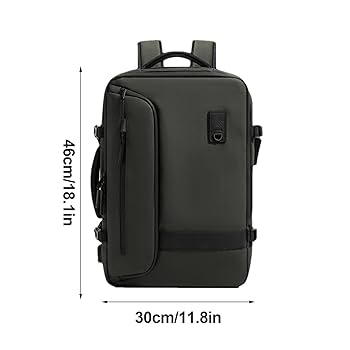 真空圧縮リュックサック(黒)　30×17×46(cm) ★ポンプ無★ Amazon.co.jp: [OPOALO] 真空圧縮 リュック 電動ポンプ付き エア