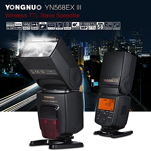 Yongnuo YN568EX TTL Flash Speedlite HSS pour Nikon D7000 D5200 D5100 D5000 D3100 - Image 5