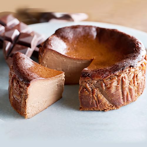 ショコラのバスクチーズケーキ(4号12cm) 濃厚 チーズ ケーキ スイーツ チョコレート おやつ お菓子 洋菓子 ギフト 贈り物