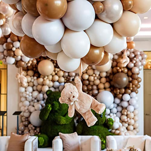 Bundle - Baroque Brown Balloons 50 Pcs 12 Inch And Apricot Balloons 50 Pcs 12 Inch #TOP1