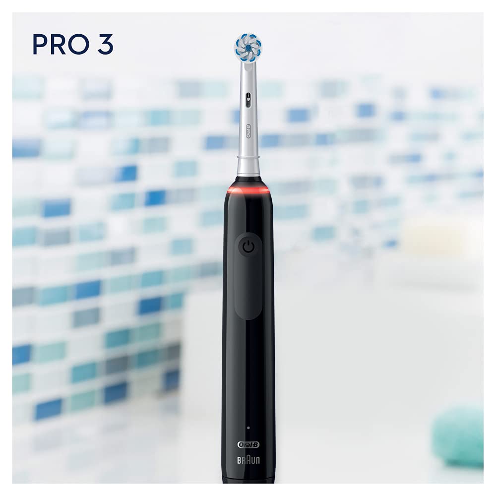 Oral-B Pro 3 3000 Sensitive Clean, Schwarz, 1 stück (1er Pack)