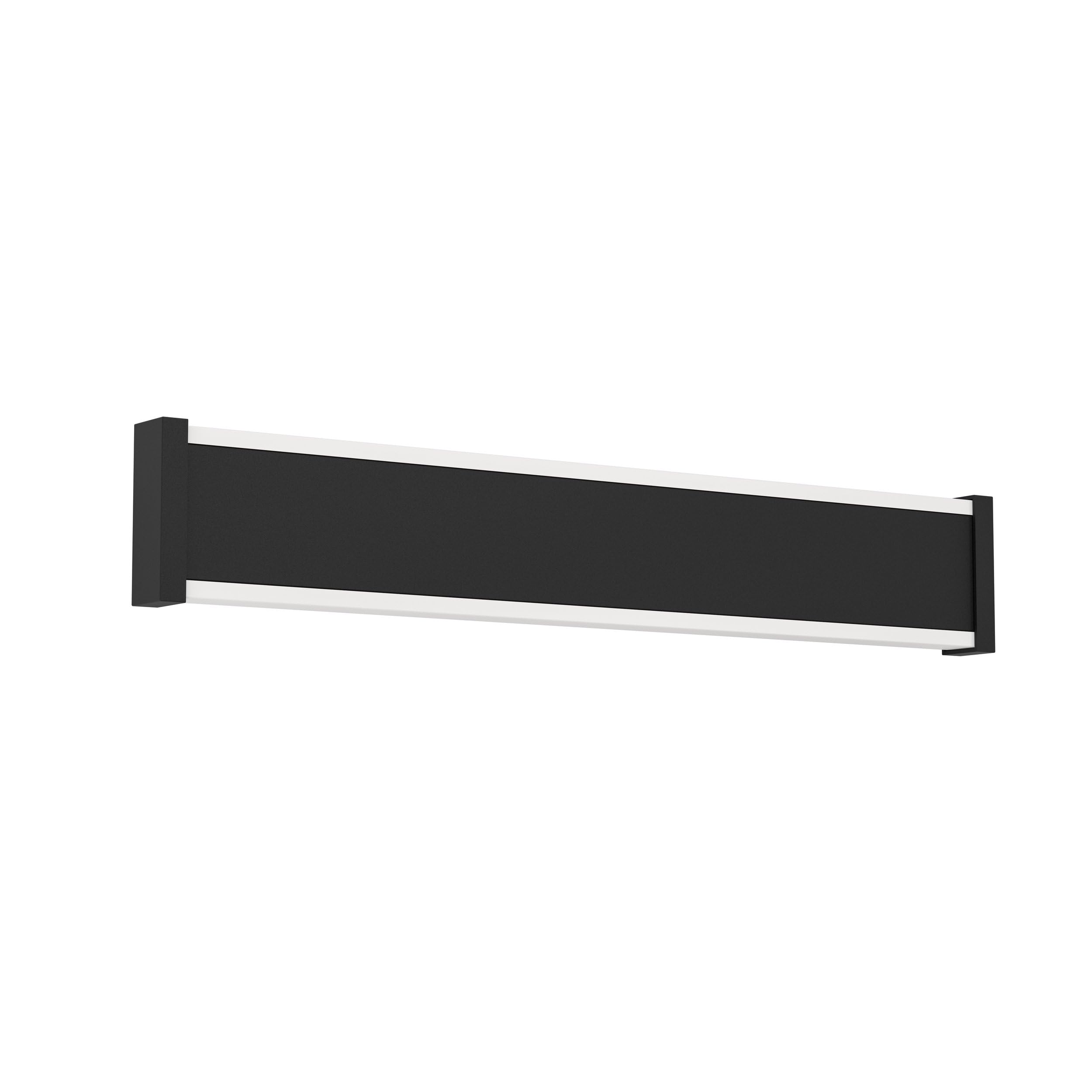 B&Q -  Neviano Black Led Wall Light