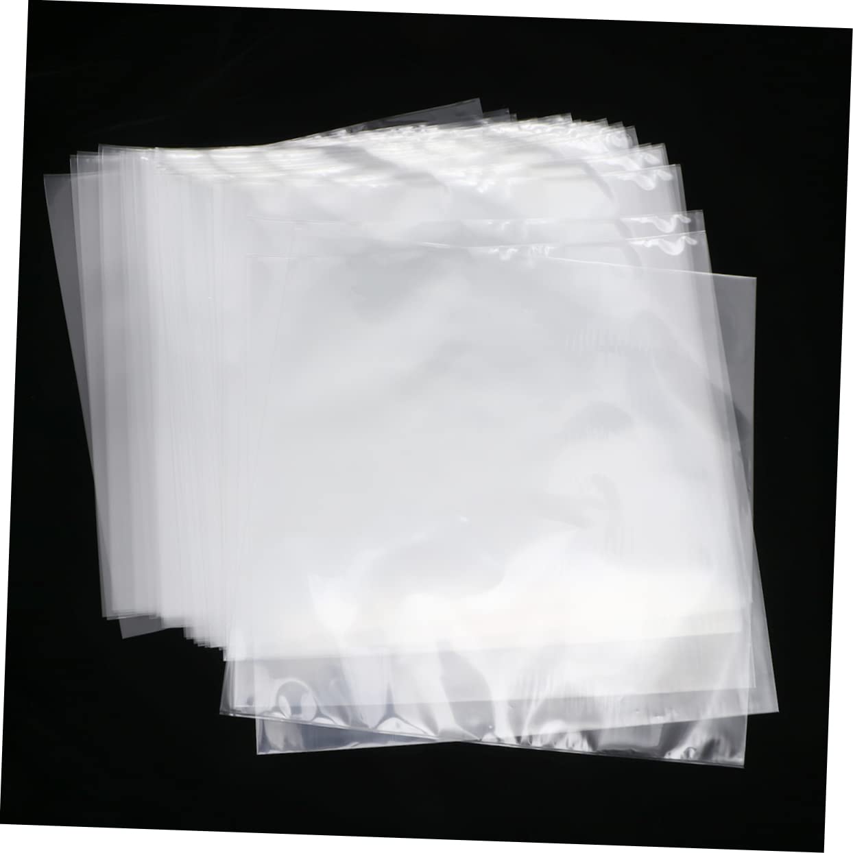 50stücke Cd-hüllen Dicke Und Vinyl-schutzhüllen Für Schallplatten Flap-freie Aufbewahrungstaschen Ohne Klebung Optimaler Schutz Vor Kratzern Und Abnutzung
