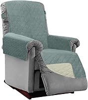 Vista 72 de Sofa Shield - Funda para sillón con respaldo patentado con correa, protector de cojín, funda reversible diseñada en EE. UU. resistente a manchas