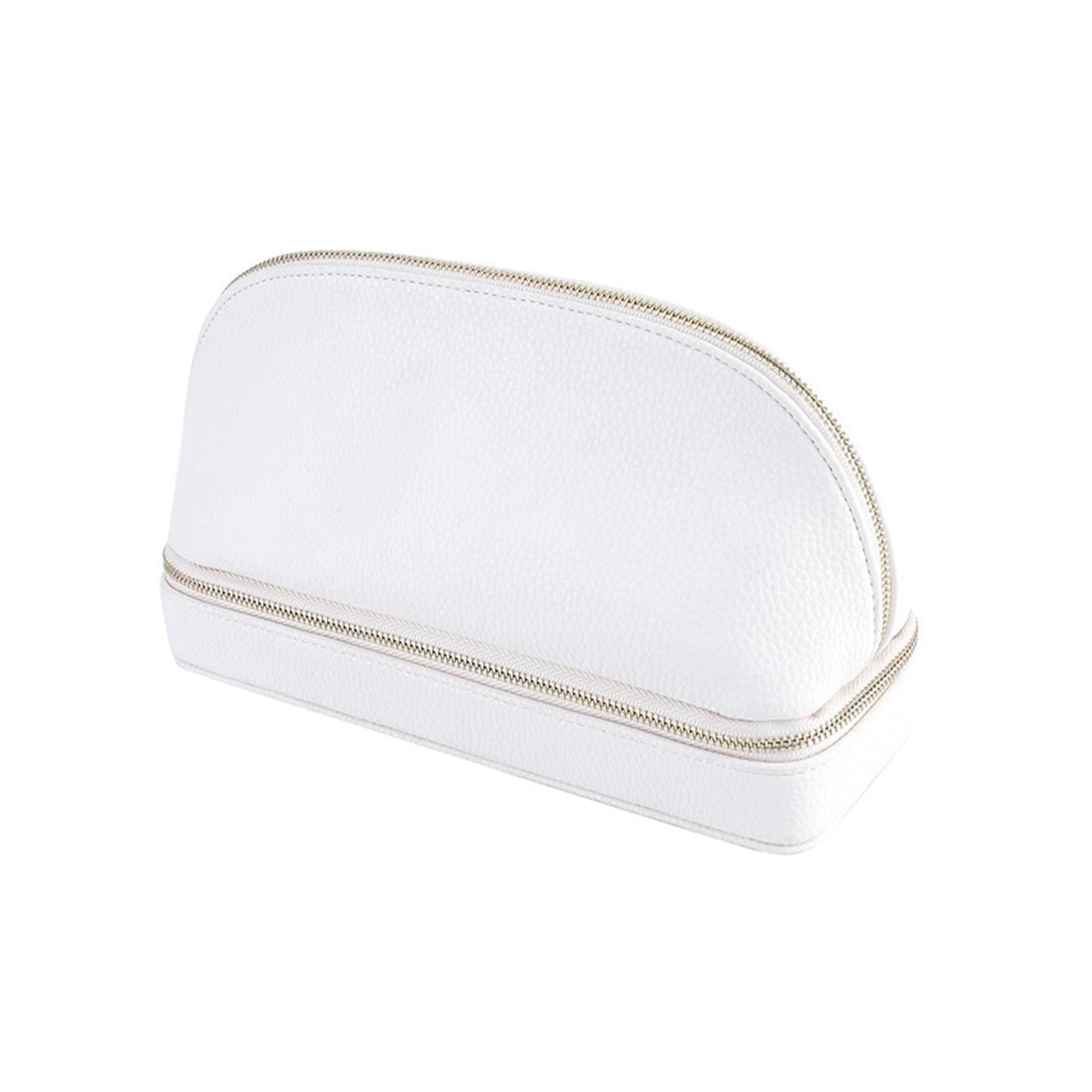 Jewelry Organizer Box Portable Hand Jewelry Bag Double layer Jewelry Box Convenient Earrings Earrings Jewelry Storage Bag (A Small)