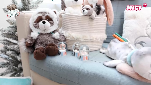 NICI carillon stella 21x20cm con coniglio Fjella 9cm - rosa chiaro - Peluche per dormire per neonati e bambini piccoli, peluche per bambini e bambine ideale per letto - 61882