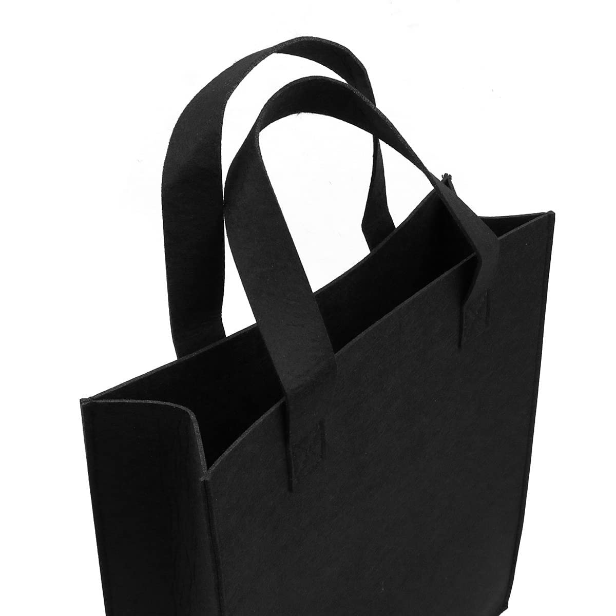3 Stück Filztasche Dokumententasche Wollfilz Tasche Einkaufstasche Werbetasche, Werbetasche, waschbare Lebensmittel-Handwerk Leinwand Tasche