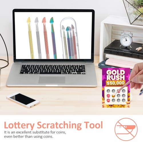 Tyqour 4PCS Multi-Color Metal Set