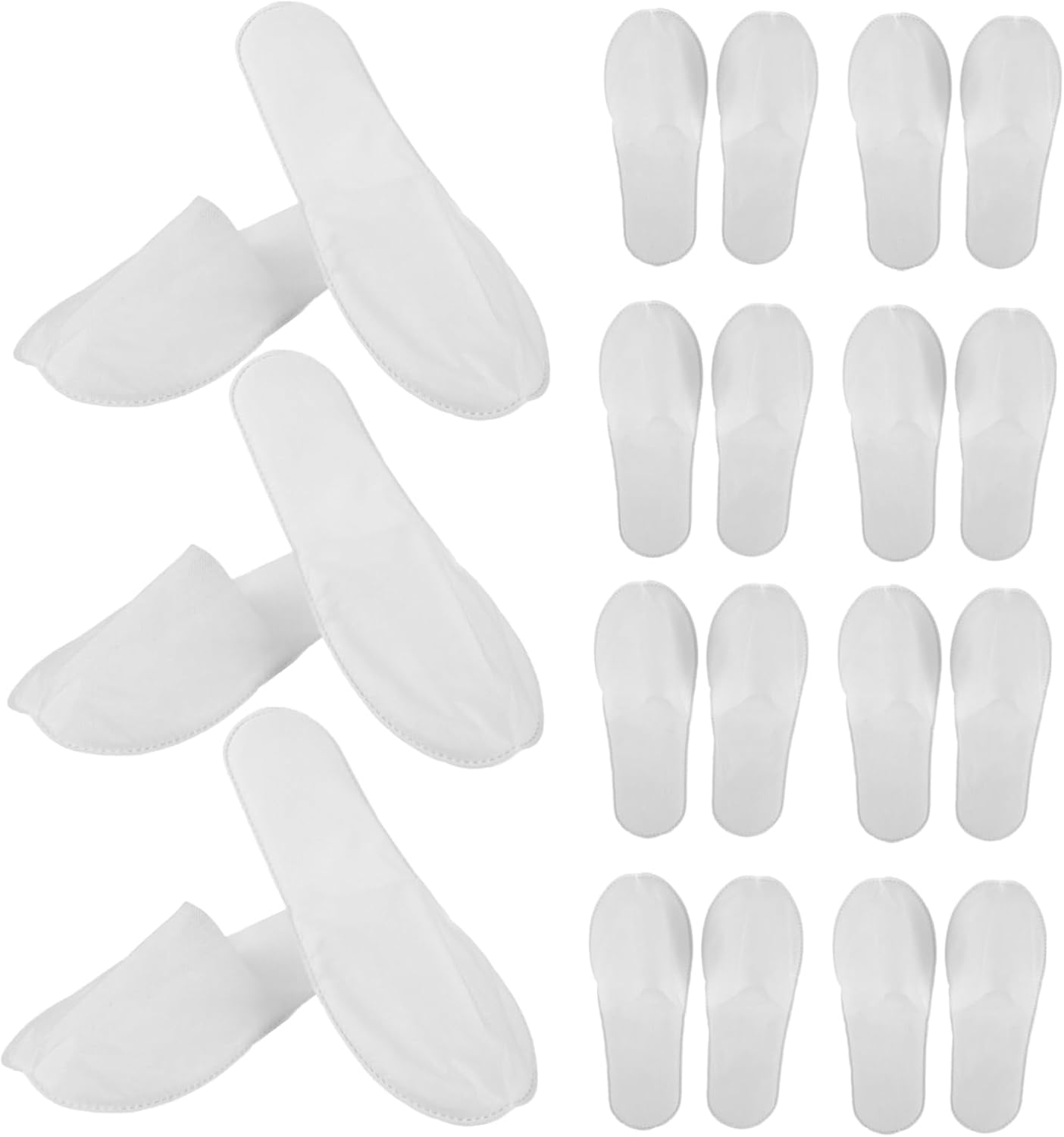 10pairs Disposable House Slippers Hotel Slippers Spa for Women Wedding for Guests Spa Party Supplies