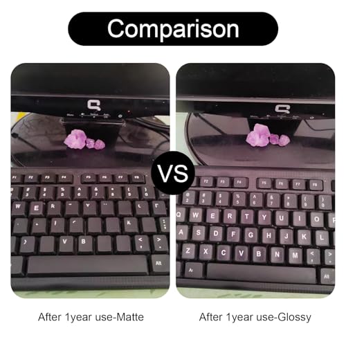 Juego de 2 pegatinas para teclado en inglés miniatura 7