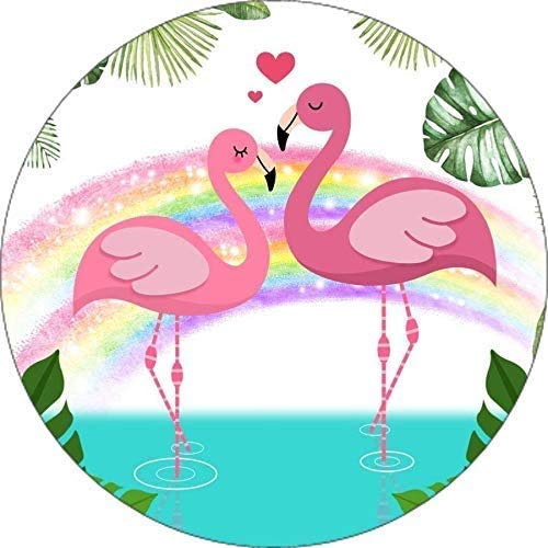 Partylandia Srl Cialda in Ostia Fenicotteri Rosa