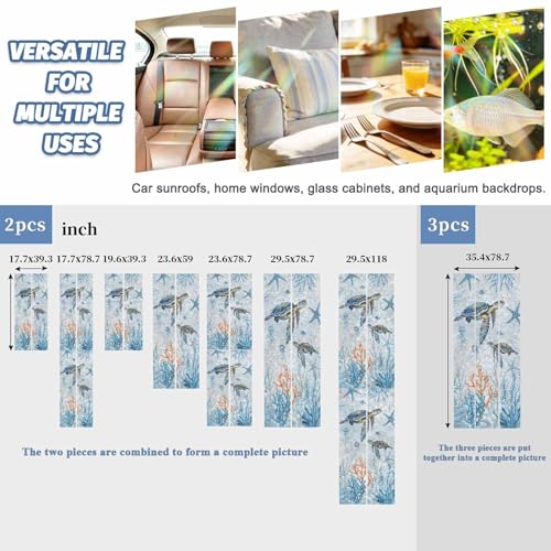 Película Decorativa para Ventanas de Privacidad 3 pcs miniatura 5