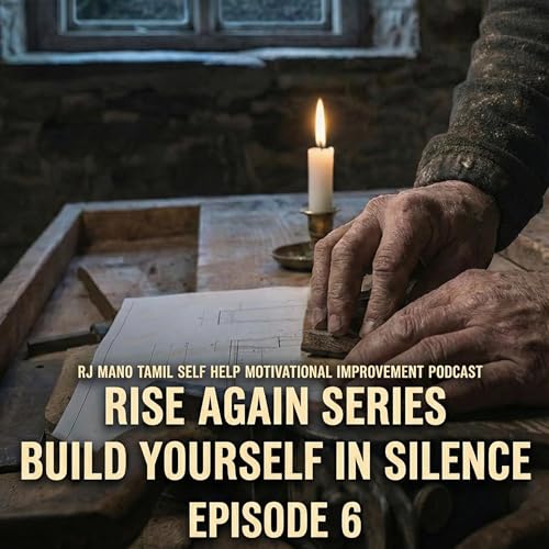 🔥🔥RISE AGAIN: Build Yourself in Silence |Tamil Self Help Self Care Life Motivation |RJ Mano Podcast Por  arte de portada