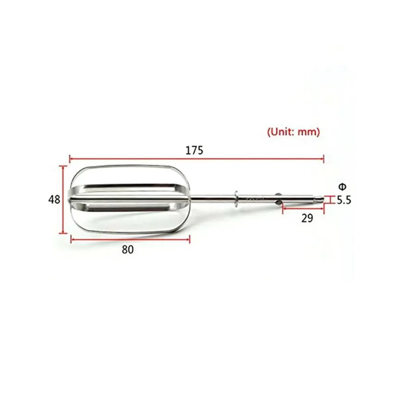 Genérico Batidor/batidor de Huevos 10X, Compatible con Kenwood