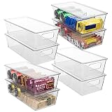 ClearSpace Plastic Pantry Organization and Storage Bins With Lids – Perfect Kitchen Storage – Fridge