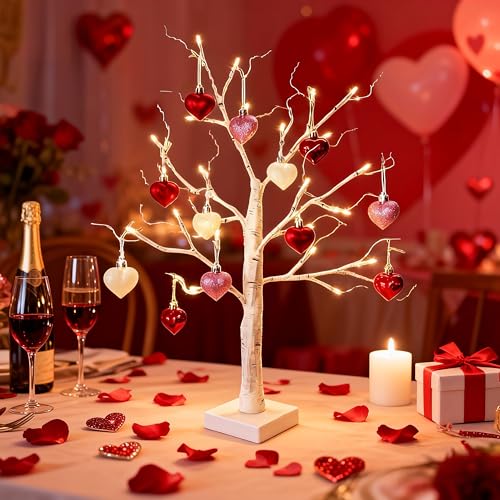 'Show Your Love All Year Round with Heart Ornaments'