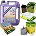 Produktbild QR-PARTS 69379703 Filter Set Inspektionspaket 5 Liter Motoröl Leichtlauf High Tech 5W-40 MANN-FILTER Innenraumfilter Kraftstofffilter Luftfilter Ölfilter