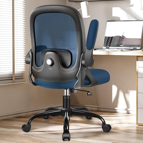 Primy オフィスチェア 人間工学 跳ね上げ式アームレスト メッシュ