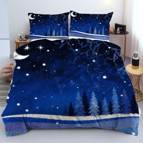 Parures de lit 240x260 cm housse de couette microfibre légère lit double a27102 - 2