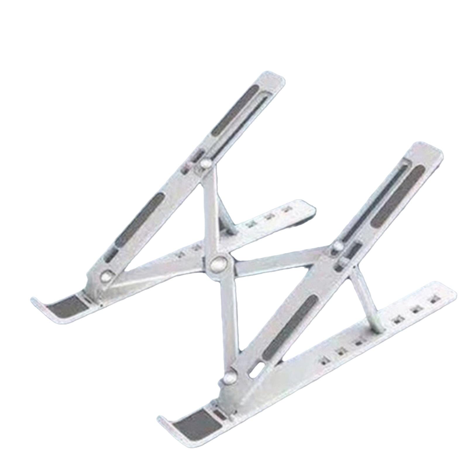 Portable Laptop Stand Holder Alloy for Notebook Tablet Holder Silver Notebook-Computer-Stands