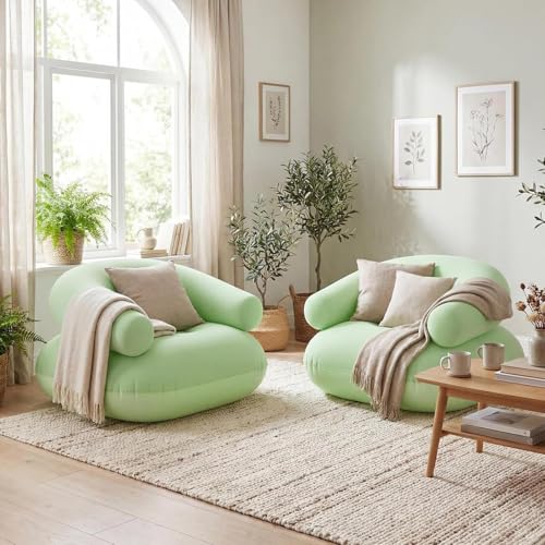 Sillón inflable para el patio contra el dolor lumbar en descansos largos 7