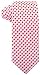 Scott Allan Men’s Checkerboard Necktie - Red/White