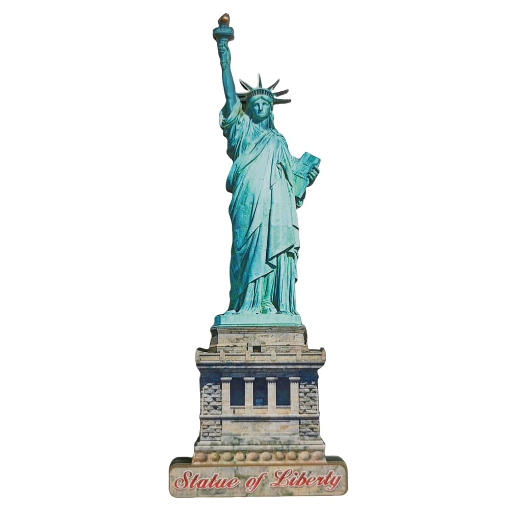 Statua Wolności Nowy Jork USA magnes na lodówkę pamiątka podróż lodówka dekoracja magnetyczna naklejka rzemiosło 3D