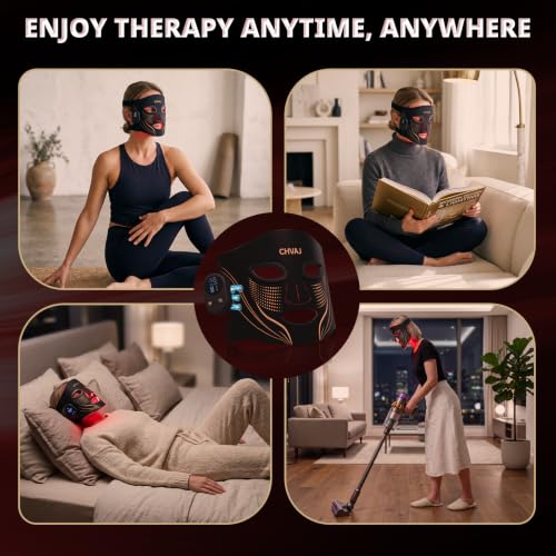 LED Red Light Therapy Mask DROPS TO - image 8