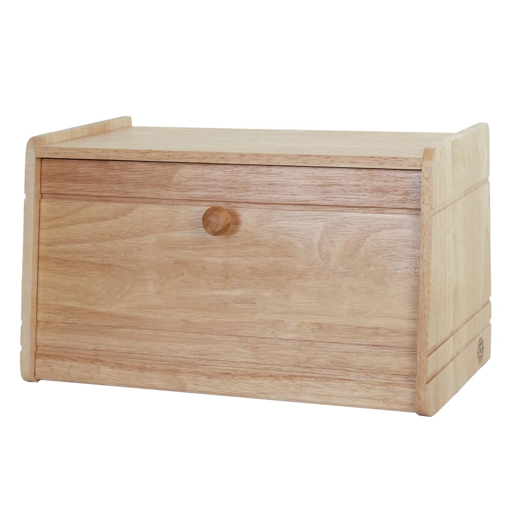 Apollo The Housewares Brand Multi-Colour Rb Bread Bin Drop Front, 39.5X24.5x20