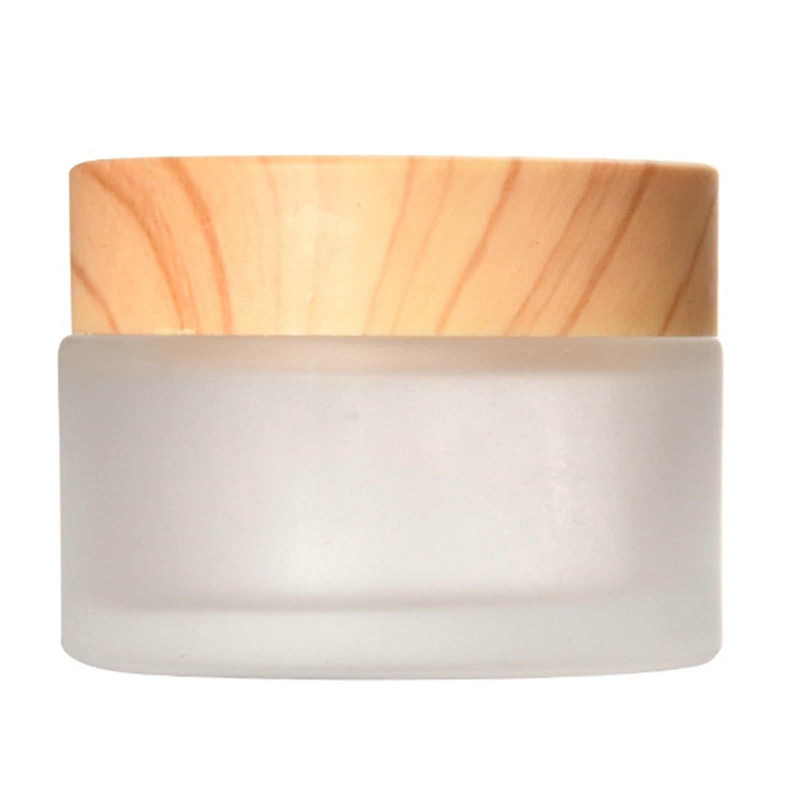 Frosted Glass Cream Jar Empty Sample Makeup Cosmetic Container Pot For Face Cream Lotion Eye 5/10/15/20/30/50g