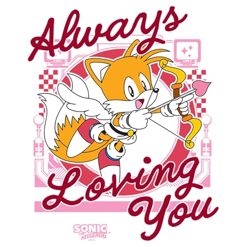 Girl's Sonic the Hedgehog Tails Always Loving You T-Shirt2