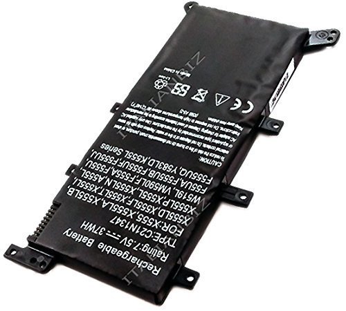 Batteria 7,6V 37Wh compatibile con Asus A555L
