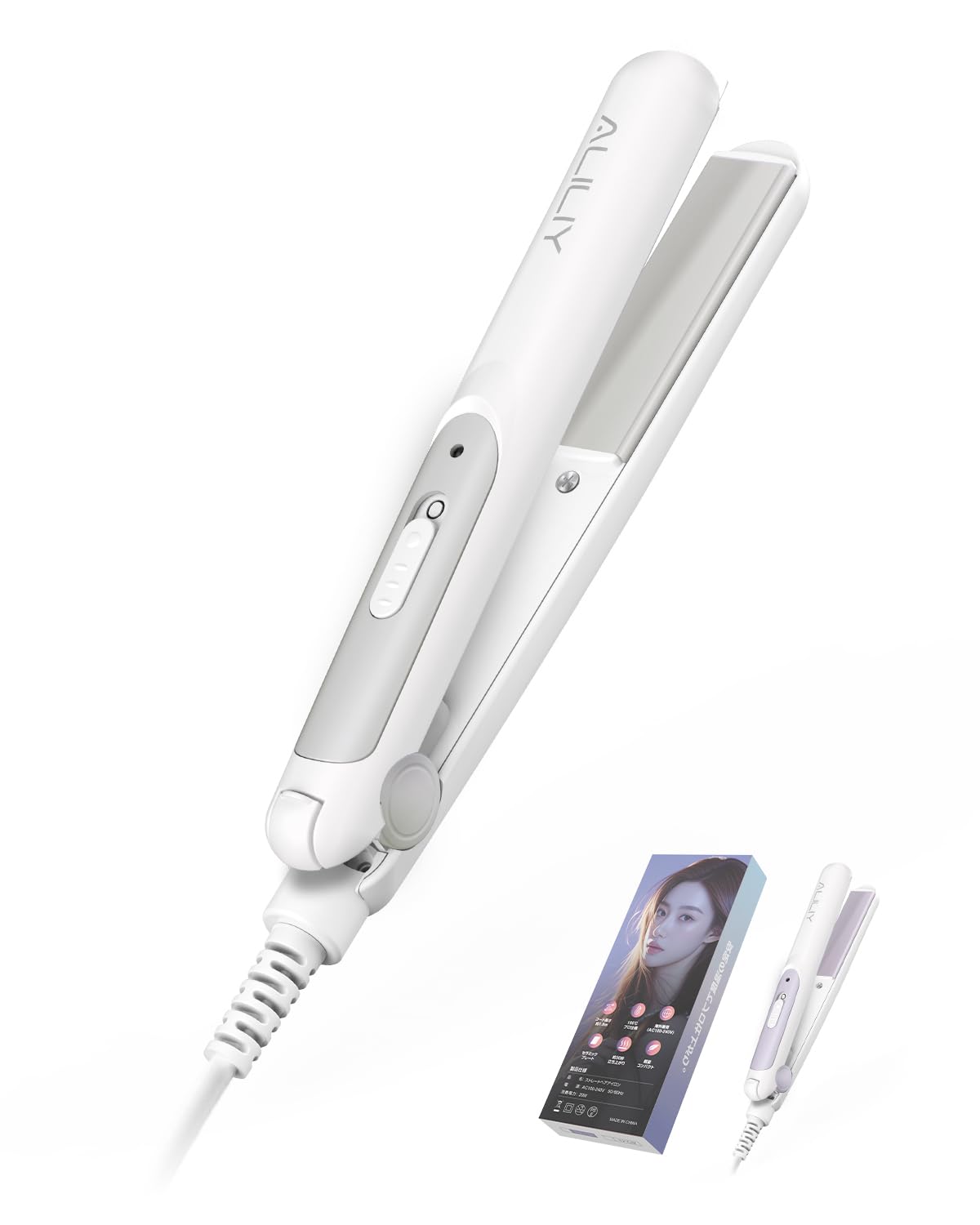 Amazon | Aliliy ヘアアイロン ミニ 180g超 軽量 180℃プロ仕様