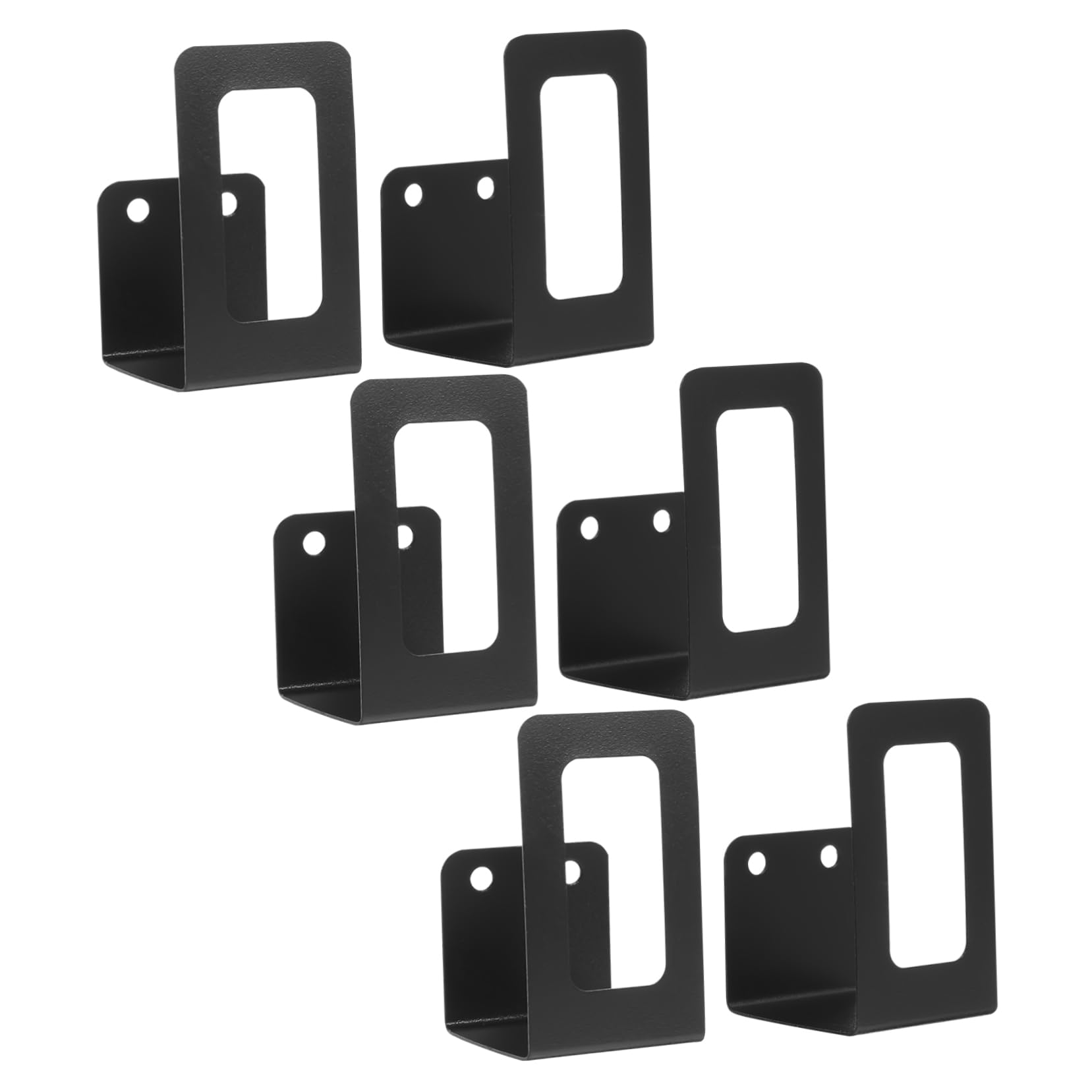 PRETYZOOM 3Pairs Wall Mounted Stainless Steel Pot Lid Holders Easy to Clean Kitchen Lid Organizer Kitchen Storage for Pot Covers and Cutting Boards