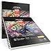 ARTEZA Mixed Media Sketchbook, 11x14 Inches – 2-Pack, 60 Spiral-Bound Sheets, 110 lb Acid-Free Paper for Wet & Dry Media: Acrylic, Ink & Pencil