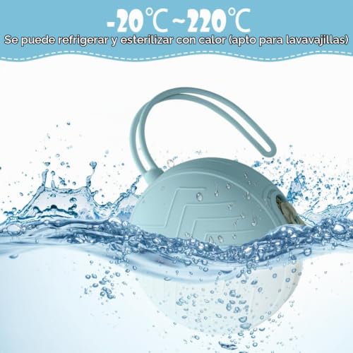 Miniatura 6 de Aolso Caja De Chupetes De Silicone - 2 Pcs Estuche Verde Azul