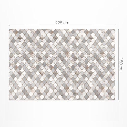 Tapis extérieur étanche mosaïque et revêtement de sol PVC terrasse