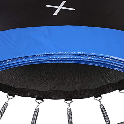 Coussin de protection trampoline 305-366 cm universel résistant aux intempéries