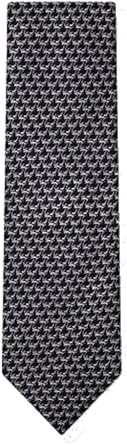 Wild Ties Pi Black Microfiber Tie