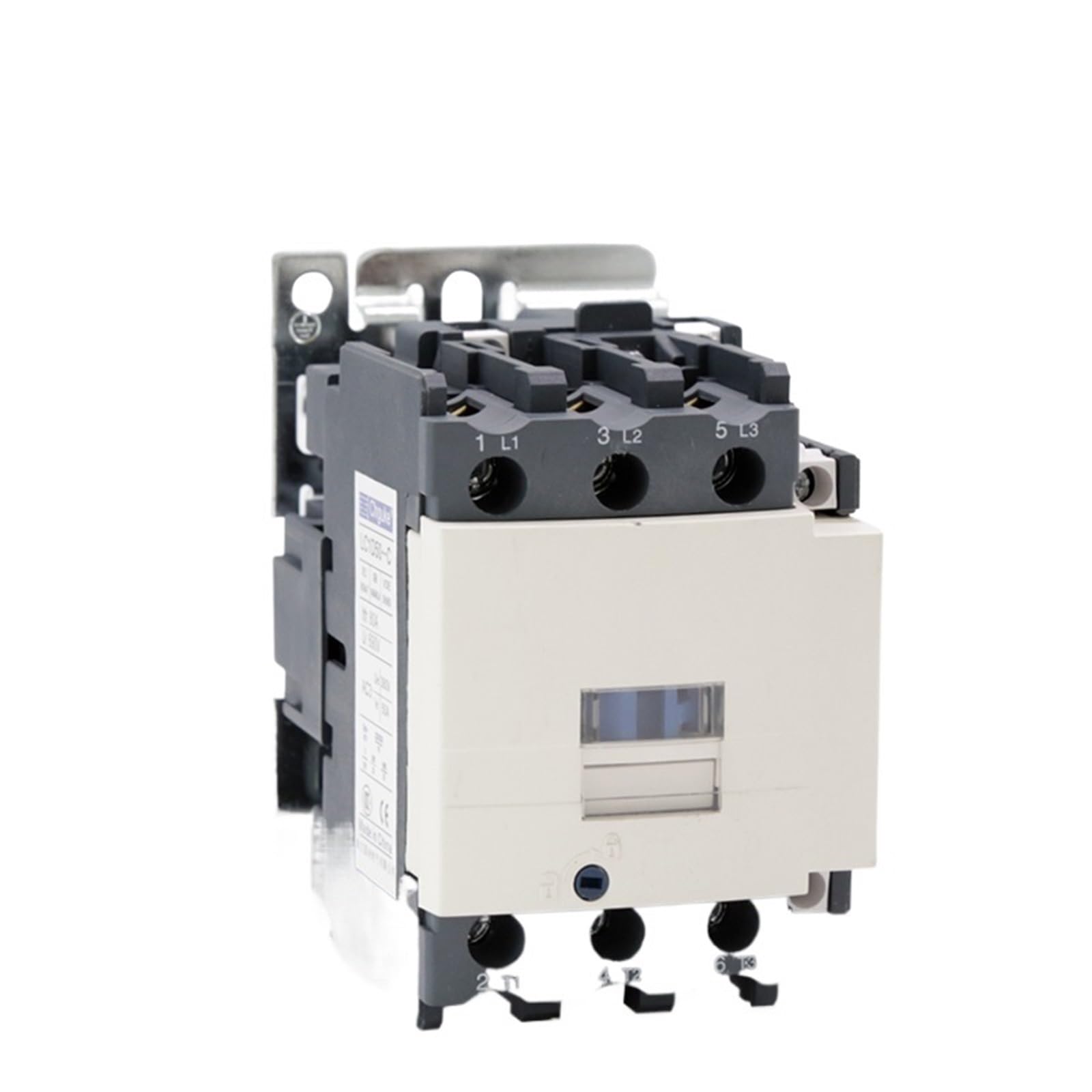 COSZWQDP LC1-D50 AC Magnetic Contactor 50A 1NO 1NC Starter Relay 220V/380V 50/60Hz 3 Electric Contactors(Ac220v)