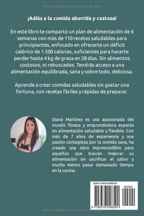 Miniatura 2 de Come en Casa y Adelgaza Comidas deliciosas y nutritivas para adelgazar Un plan de 28 días para principiantes! (Spanish Edition)