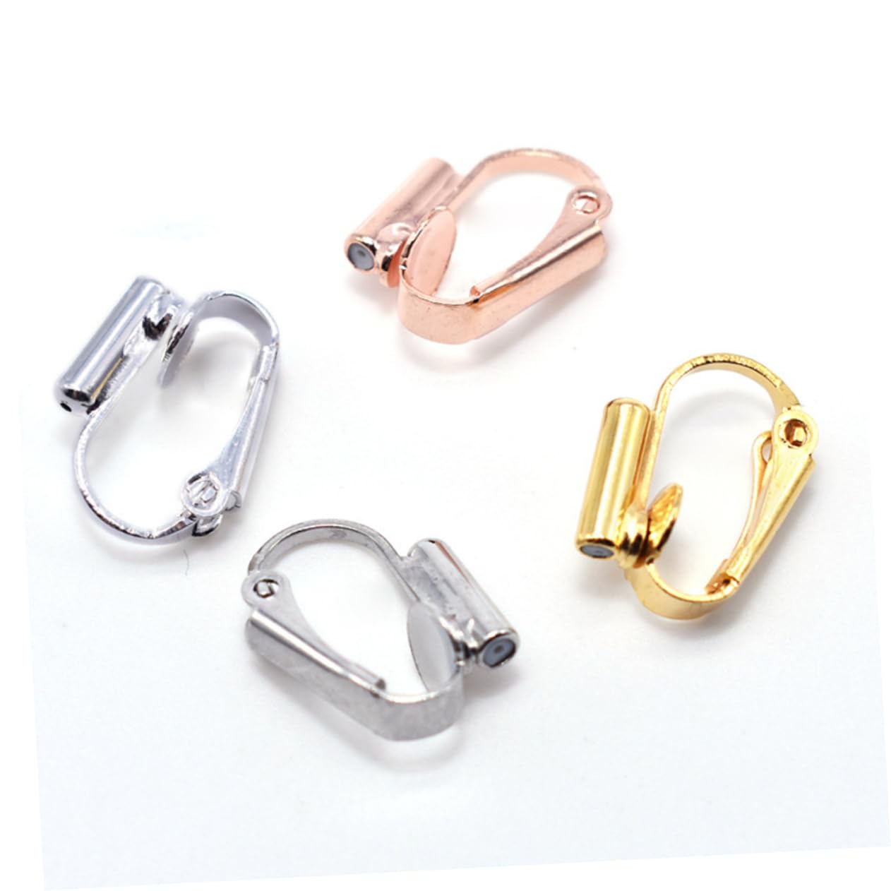 VALICLUD 60pezzi Convertitori Per Orecchini Placcato Accessori Per Clip Auricolari Senza Piercing Inclusi Facile Da Indossare e Personalizzare