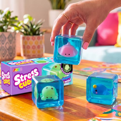 3PCS Glow-in-the-Dark Cube Stress Relief Toys - image 9