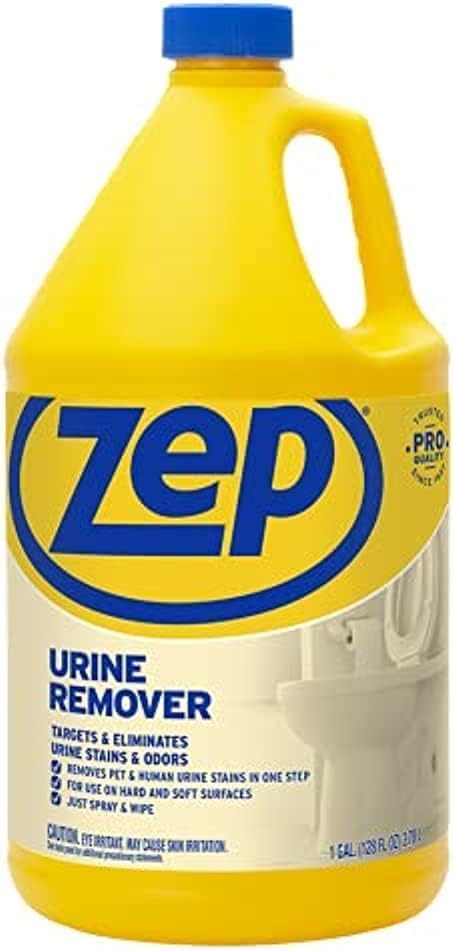 Zep Urine Remover 128 Ounces Targets and Eliminates Urine Odors and Stains