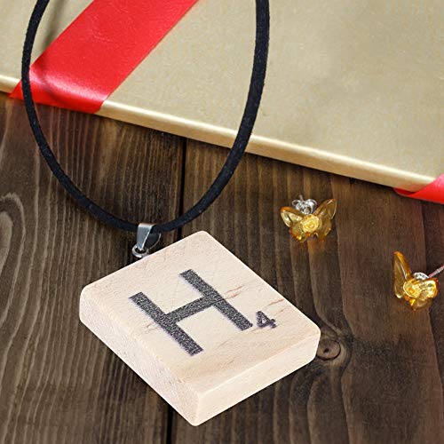 Fichas de letras de madera para manualidades A-Z miniatura 7