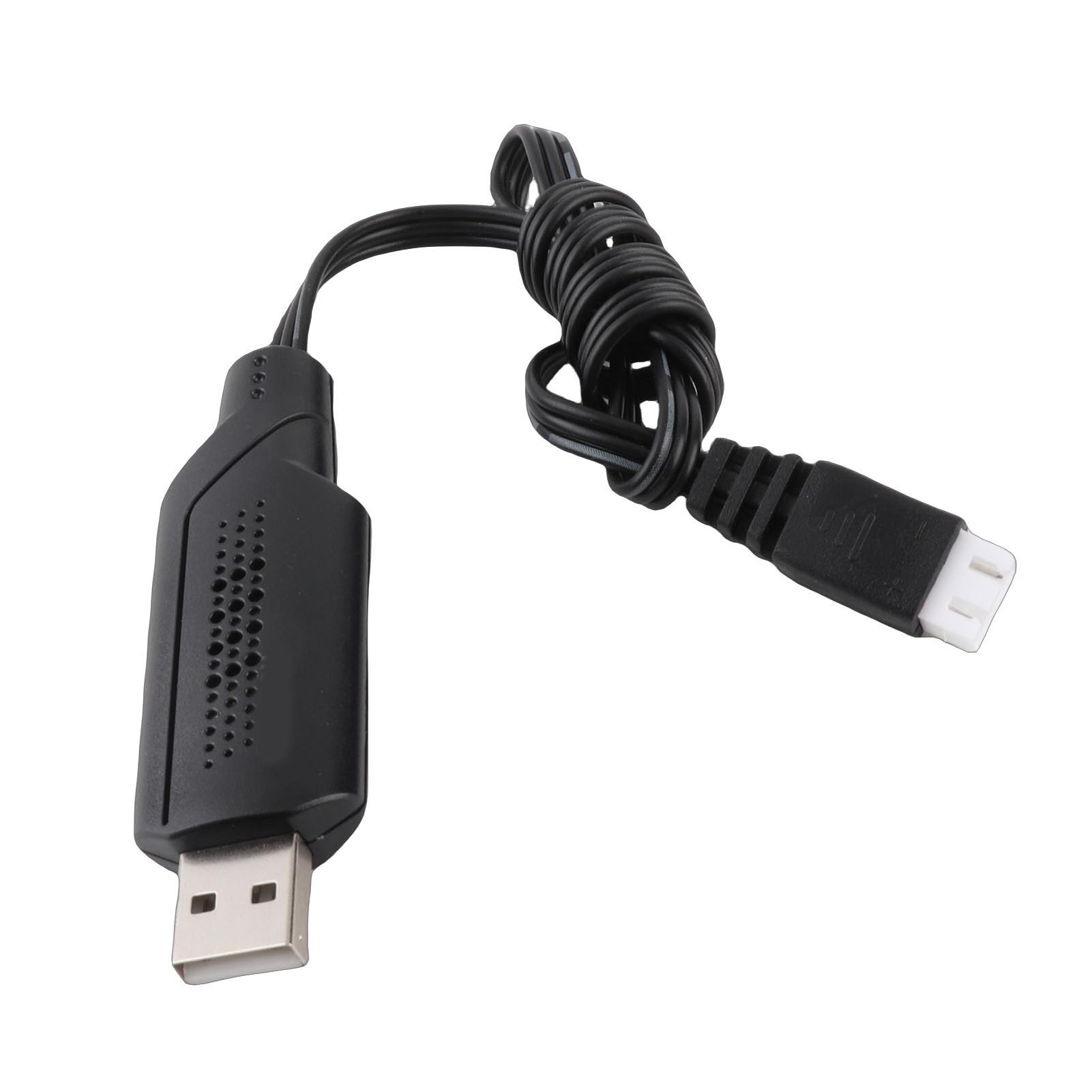 Generic USB Charger Cable for Li Ion Battery 7.4V Li Ion Battery Charger XH 3 Pin Plug Smart Protection RC Car Enthusiasts Plastic Material